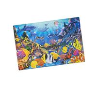 Melissa & Doug Underwater Floor (48 pc) | Puzzles for 3+ year olds | Children and toddler activities | Sea life and fish toys | Developmental Toy | 3+ | Gift for Boy or Girl - FSC Certified