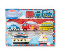 Melissa & Doug Vehicles Chunky Puzzle