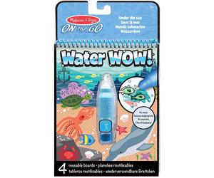 Melissa & Doug Water Reveal Pad - Under the Sea | Activity Pad | Travel | 3+ | Gift for Boy or Girl