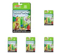 Melissa & Doug Water Wow! Animals Magic Painting Books with Pens | Colouring Books for Children Age 3 4 5 6 7 | Travel Toys for Toddlers on Plane Activities for Kids Travel Activity Packs