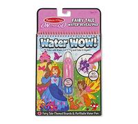 Melissa & Doug Water WOW! Fairy Tale Deluxe | Water Reveal Travel Book | Activity Pad | 3+ | Gift for Boy or Girl - FSC Certified