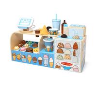 Melissa & Doug Wooden cool Scoops Ice creamery Play Food Toy Wooden Pr