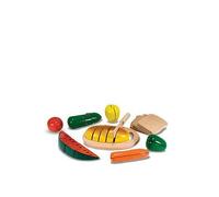 Melissa & Doug Wooden Cutting Food Set One Colour