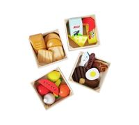 Melissa & Doug Wooden Food Set 21 pcs