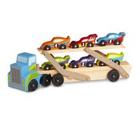 Melissa & Doug Mega Race Car Carrier | Charlies