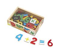 Melissa & Doug Wooden Number Magnets, Counting Number Magnets for Kids, Fridge Magnets for Kids, Early Development & Activity Toys, Learning Toys, Toys for 2+ Year Old Girls or Boys