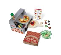 Melissa & Doug Wooden Pizza Counter Play Set