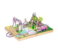 Melissa & Doug Wooden Take-Along Tabletop Kingdom
