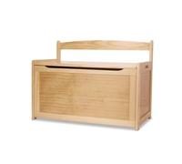 Melissa & Doug Wooden Toy Chest - Honey, Blonde