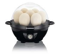 Melissa Egg Boiler For 7 Eggs, 360W, Auto Off, Measuring Cup, Egg Piercing Tool, Makes Soft, Medium Or Hard-Boiled Eggs - Black