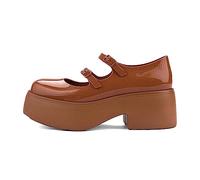 Melissa Farah Women's Mary Jane, Brown, 5 UK