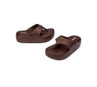 melissa Women's Free Platform Thong Ad Sandal, Bronce, 35/36 EU