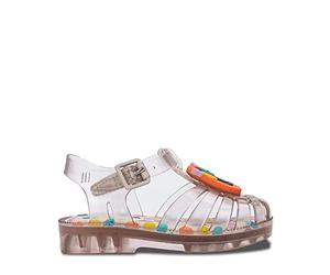 melissa Girls Mini Possession + Fabula Bb Flat Sandals, beige, 19/19.5 EU
