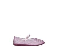 Melissa Harper woven-effect buckle-fastening ballet flats - Pink 35.5