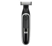 Melissa House of Barber 16680054 Multifunctional Beard Trimmer - Rechargeable, Ergonomic Design, Floating Shaving Head, 4 Attachment Combs, 60 Minutes Runtime, USB Charging Cable Included, Black