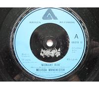 Melissa Manchester - Manchester, Melissa Midnight Blue 7" Arista ARISTA13 EX 1975 demo