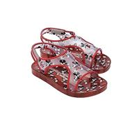 MELISSA Mini ACQUA + Mickey Mouse INF, Flat Sandals, Red, 33 EU, red, 14 UK