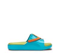 melissa Mini Cloud Slide + Fabula Inf Flat Sandal, Blue, 2 UK