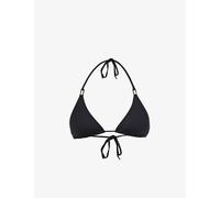 Melissa Odabash Womens Melissa Odabash Cancun Halter-Neck Bikini Top Black 8