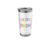 Melissa Personalized Name Funny Cute Custom Melissa Name Stainless Steel Insulated Tumbler
