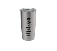 Melissa Personalized Name Stainless Steel Insulated Tumbler