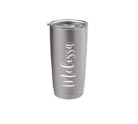 Melissa Personalized Name Stainless Steel Insulated Tumbler