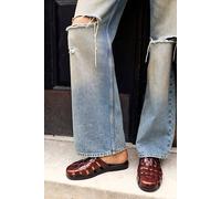Melissa Possession Jelly Mules at Free People in Brown, Size: US 5 - female