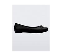 Melissa Shoes Women's Aura Basic Jelly Ballet Shoes in Black | Size: 7 Melissa Shoes Black 7