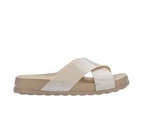 Melissa Shoes Women's Cozy Slide II in Beige | Size: 5 Melissa Shoes Beige 5