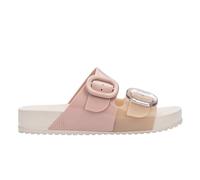 Melissa Shoes Women's Cozy Slide Sandal in Beige | Size: 7 Melissa Shoes Beige 7