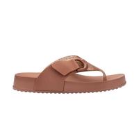 Melissa Shoes Women's Cozy Thong Sandals in Brown | Size: 7 Melissa Shoes Brown 7