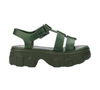 Melissa Shoes Women's Ella Sandals in Green | Size: 5 Melissa Shoes Green 5