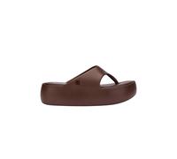 Melissa Shoes Women's Free Platform Thong Jelly Sliders in Bronze | Size: 4 Melissa Shoes Bronze 4