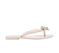 Melissa Shoes Women's Harmonic Iris Flats in Beige | Size: 6 Melissa Shoes Beige 6