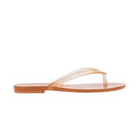 Melissa Shoes Women's Harmonic Jelly in Beige | Size: 5 Melissa Shoes Beige 5