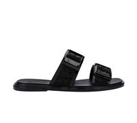 Melissa Shoes Women's Ladylike Slide in Black | Size: 6 Melissa Shoes Black 6