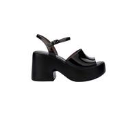 Melissa Shoes Women's Lina Jelly Platform Heels in Black | Size: 7 Melissa Shoes Black 7