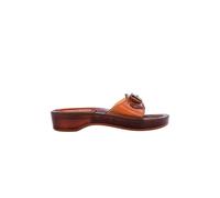 Melissa Shoes Women's Pescura Heel x Scholl in Dark Brown | Size: 4 Melissa Shoes Dark Brown 4
