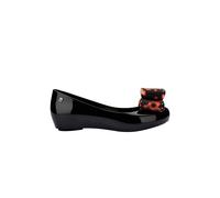 Melissa Shoes Women's Ultragirl Classic Bow AD Jelly Ballet Shoes in Black | Size: 4 Melissa Shoes Black 4