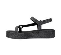 Melissa Sun Downtown Platform II Sandals, Black, 7 UK