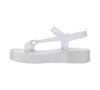 Melissa Sun Downtown Platform II Sandals, White, 7 UK