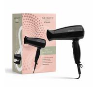 MELISSA Travel Hair Dryer 1600W Dual Voltage Folding Handle Compact Lightweight