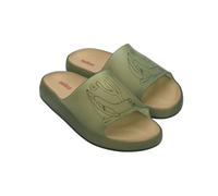 melissa Unisex Cloud Slide+ Tarsila Do Flat Sandal, Green, 9 UK