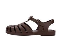 Melissa Unisex Possession Ad Flat Sandal, Brown, 11 UK