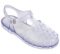 Melissa Unisex Possession Ad Flat Sandals, transparent, 9.5 UK