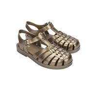melissa Unisex Possession Italy Fisherman Sandal, Gold, 10.5 UK