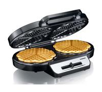 Double Heart Shape Waffle Maker Iron Machine Non Stick Stainless Steel