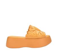 Melissa Women's Becky Panc + Isabela E Girl Wedge Sandal, Lemon Tree, 4 UK