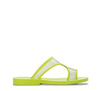Melissa Women's Bikini Slide Ad Flat Sandal, Lemon Tree, 8/8.5 UK
