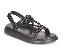 Melissa Women's Essential Sand+ Paper Flat Sandals, black, 4 UK